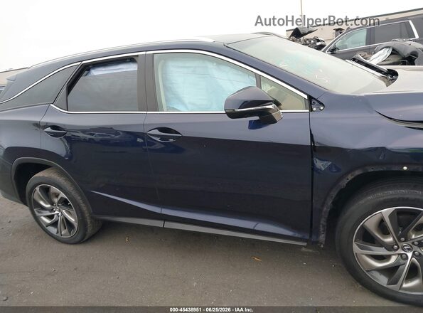 JTJDZKCA3K2020335 2019 LEXUS RX 350L Синий Панорамный вид салона 360°