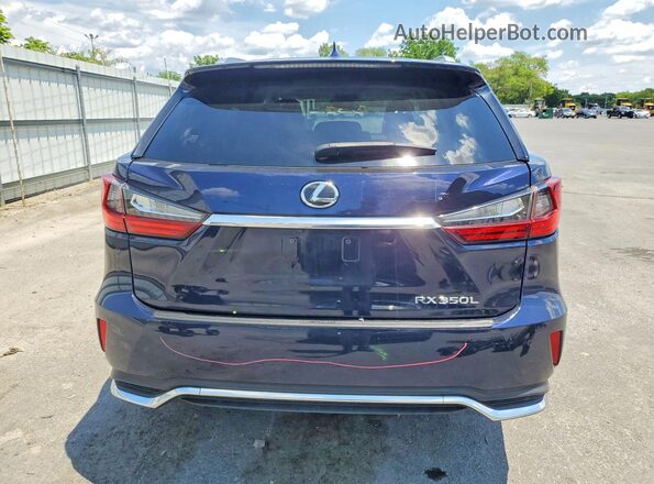 JTJDZKCA4K2015595 2019 LEXUS RX Blue Հետևի տեսք