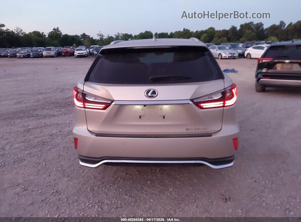 JTJDZKCA9J2012707 2018 LEXUS RX 350L Gold 