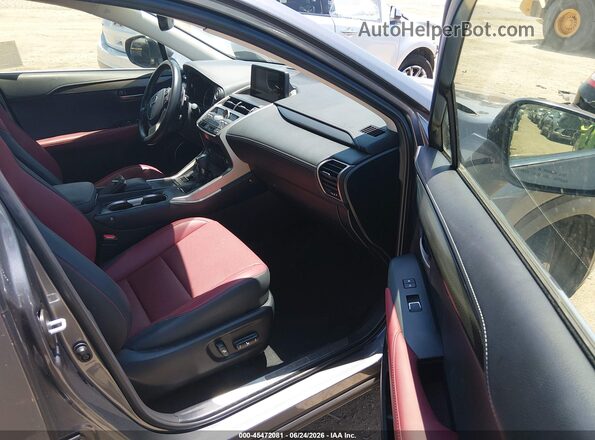 JTJGARBZ1M2187686 2021 LEXUS NX 300 Gray Вид салону спереду