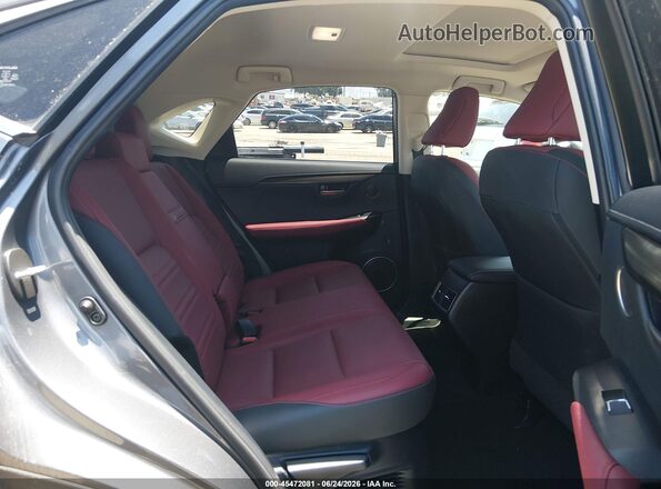 JTJGARBZ1M2187686 2021 LEXUS NX 300 Gray Вид наклейки з VIN-кодом
