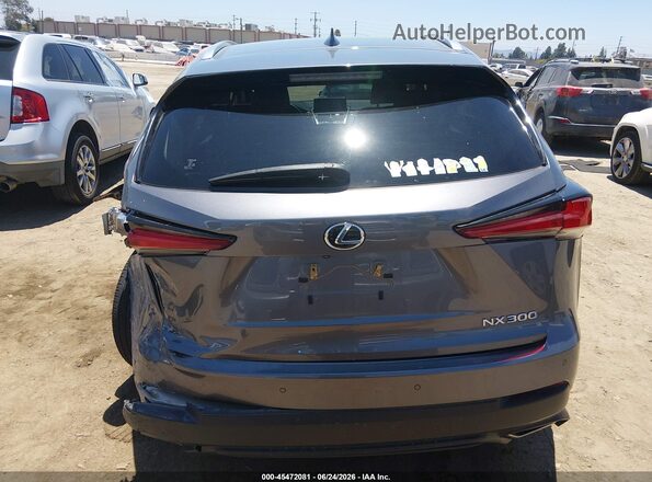 JTJGARBZ1M2187686 2021 LEXUS NX 300 Gray 