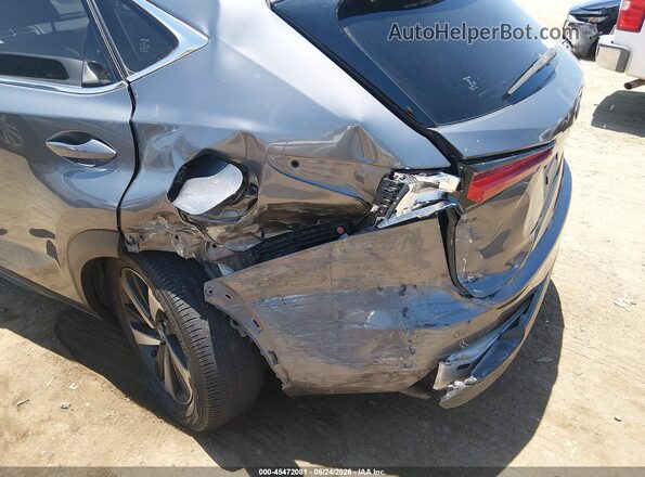 JTJGARBZ1M2187686 2021 LEXUS NX 300 Gray Вид спереду
