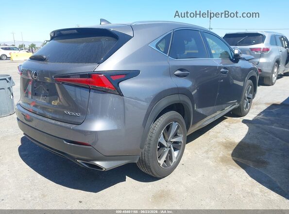 JTJGARBZ2M2180049 2021 LEXUS NX 300 Gray Rear right