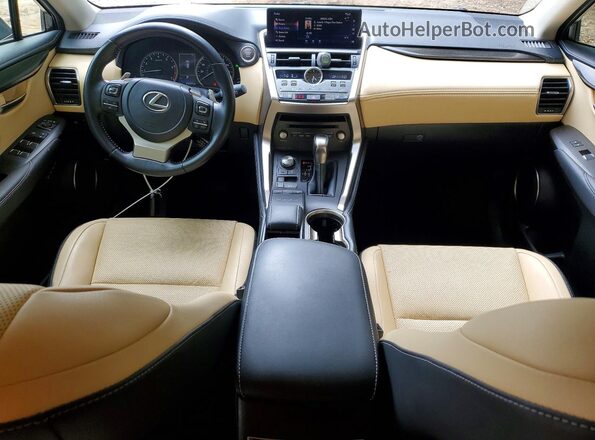 JTJGARBZ2M5034636 2021 LEXUS NX Silver Вид панелі приладів