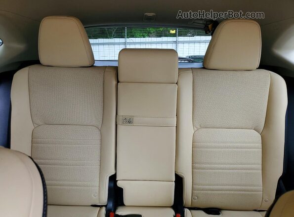 JTJGARBZ2M5034636 2021 LEXUS NX Silver Вид задніх сидінь