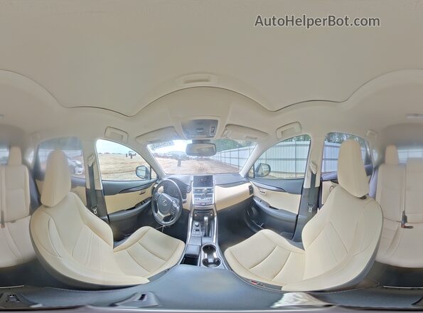 JTJGARBZ2M5034636 2021 LEXUS NX Silver Панорамний вид салону 360°