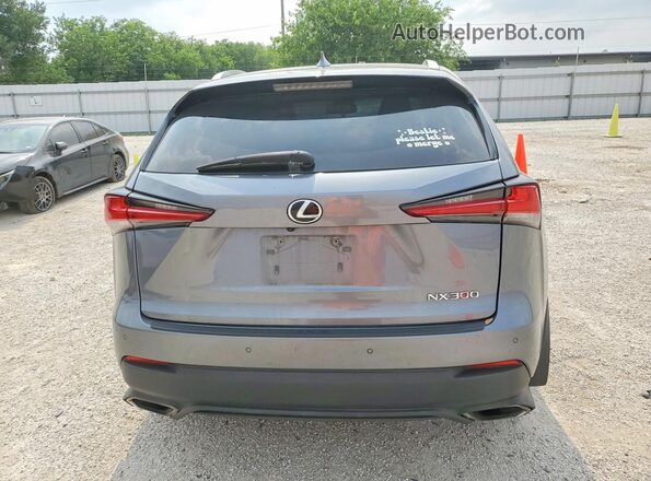 JTJGARBZ3L2174372 2020 LEXUS NX Gray Հետևի տեսք