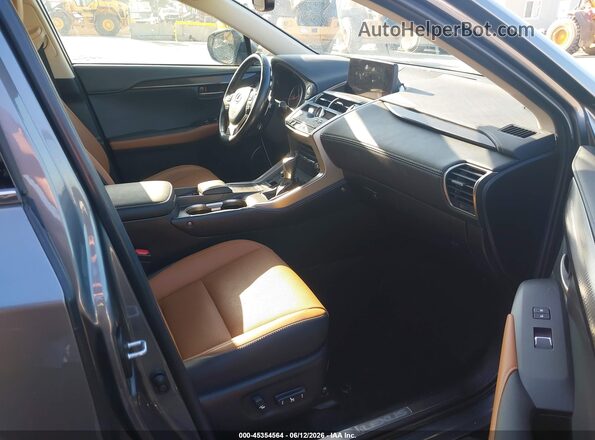 JTJGARBZ4M2199413 2021 LEXUS NX 300 Gray Vista interior delantera