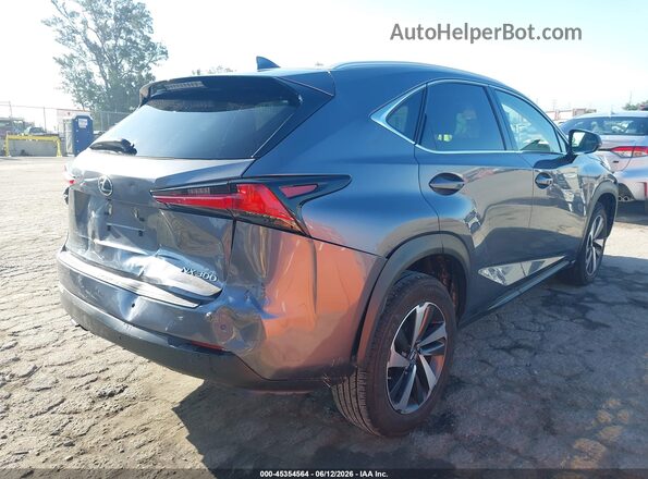 JTJGARBZ4M2199413 2021 LEXUS NX 300 Gray Trasero derecho