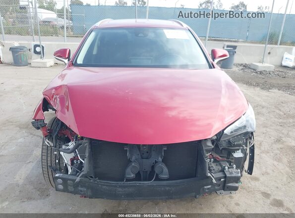 JTJGARBZXM5023917 2021 LEXUS NX 300 Red Rear interior view