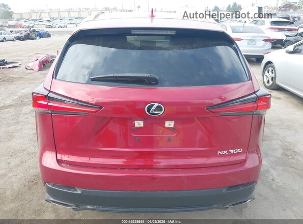 JTJGARBZXM5023917 2021 LEXUS NX 300 Red 