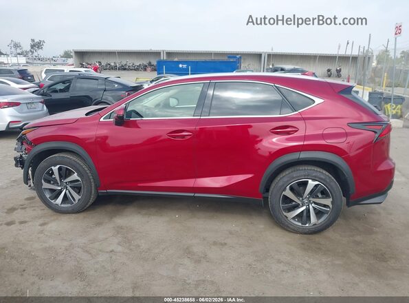 JTJGARBZXM5023917 2021 LEXUS NX 300 Red 