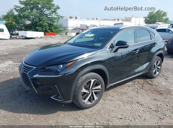 JTJGARDZ0M2253707 2021 LEXUS NX 300 Black Vista tres cuartos delantera izquierda