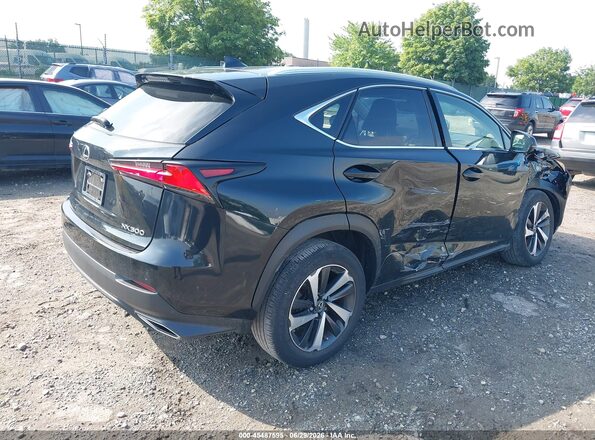 JTJGARDZ0M2253707 2021 LEXUS NX 300 Black Trasero derecho