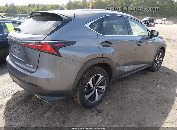 JTJGARDZ2L2232601 2020 LEXUS NX 300 Gray Tył prawy