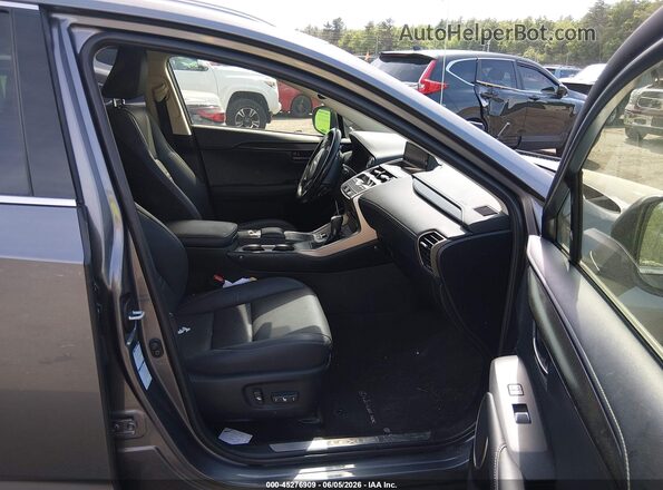JTJGARDZ2L2232601 2020 LEXUS NX 300 Gray Widok wnętrza z przodu