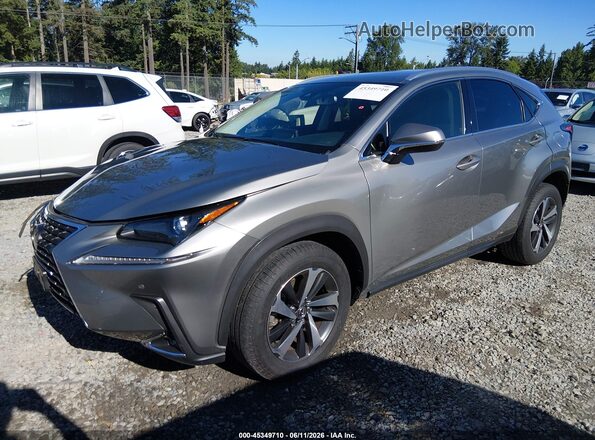 JTJGARDZ2M2243406 2021 LEXUS NX 300 Silver წინა მარცხენა ხედი სამი მეოთხედიდან