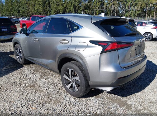 JTJGARDZ2M2243406 2021 LEXUS NX 300 Silver უკანა მარცხენა