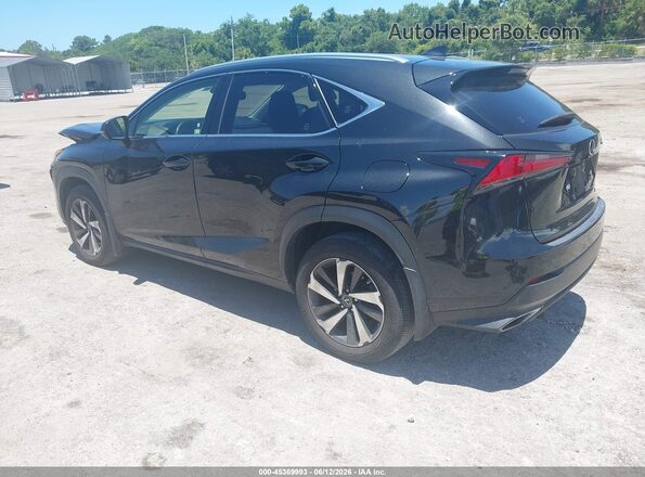 JTJGARDZ6M2263741 2021 LEXUS NX 300 Black Հետևի ձախ