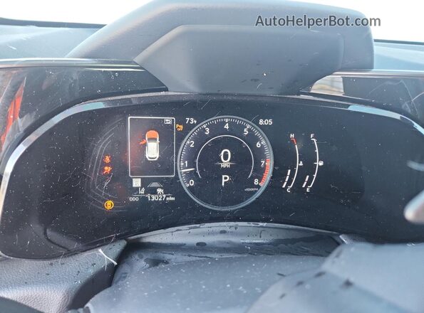 JTJGDCAZXP5010322 2023 LEXUS NX White Instrument cluster view