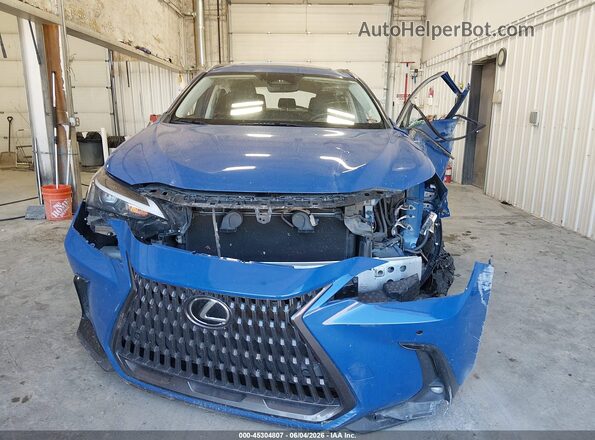 JTJGGCEZ1N2004988 2022 LEXUS NX 350 Blue Widok zestawu wskaźników