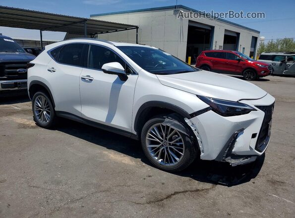 JTJGGCEZ3P5005433 2023 LEXUS NX White Front right