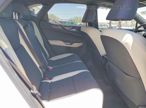 JTJGGCEZ3P5005433 2023 LEXUS NX White Rear interior view
