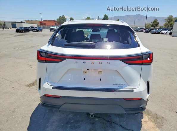 JTJGGCEZ3P5005433 2023 LEXUS NX White Rear view