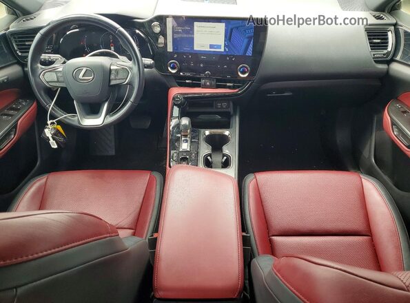 JTJGGCEZ4N2000272 2022 LEXUS NX White Առջևի վահանակի տեսք