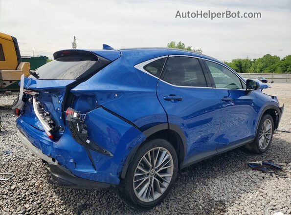 JTJGGCEZ7N2004896 2022 LEXUS NX Blue 