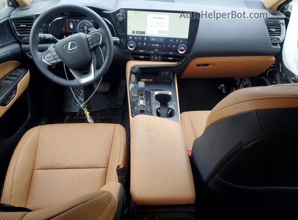 JTJGKCEZ2S5036731 2025 LEXUS NX Black Dashboard view