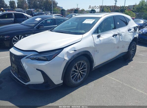 JTJGKCEZ3R5016529 2024 LEXUS NX 350H Белый Передняя левая четверть