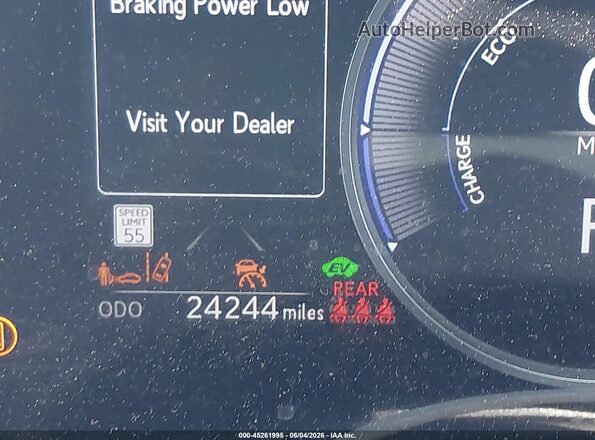 JTJGKCEZ3R5016529 2024 LEXUS NX 350H Белый 
