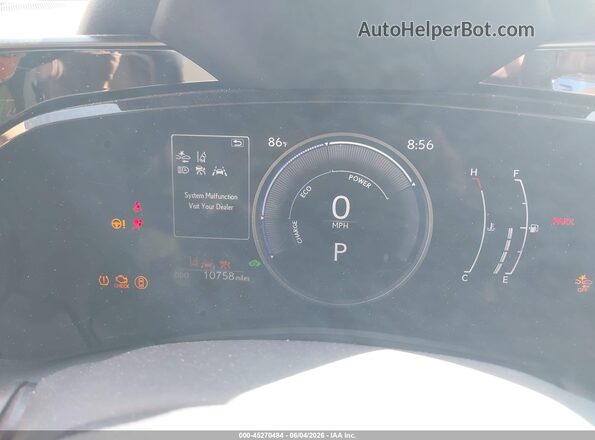 JTJGKCEZ4S5039680 2025 LEXUS NX 350H Black Հետևի նստատեղերի տեսք