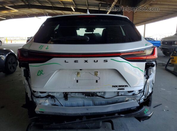 JTJGKCEZ6S5034643 2025 LEXUS NX White Հետևի տեսք
