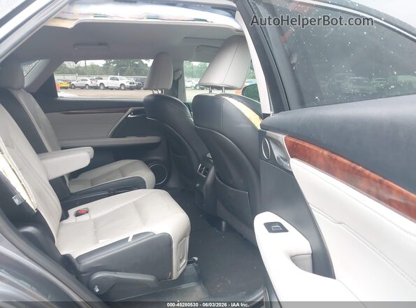 JTJGZKCA4K2012791 2019 LEXUS RX 350L Gray VIN კოდის სტიკერის ხედი