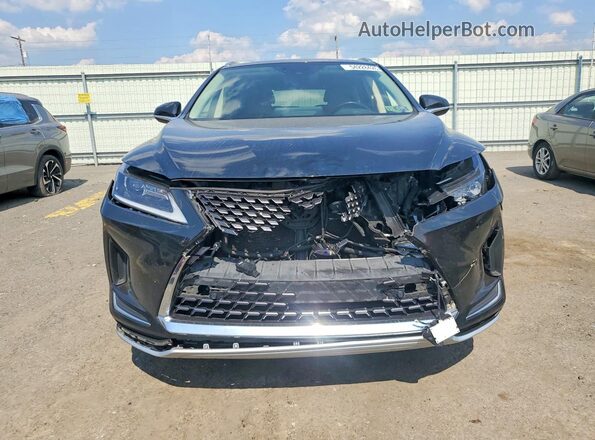 JTJHGKFA3M2017568 2021 LEXUS RX Black Widok z przodu