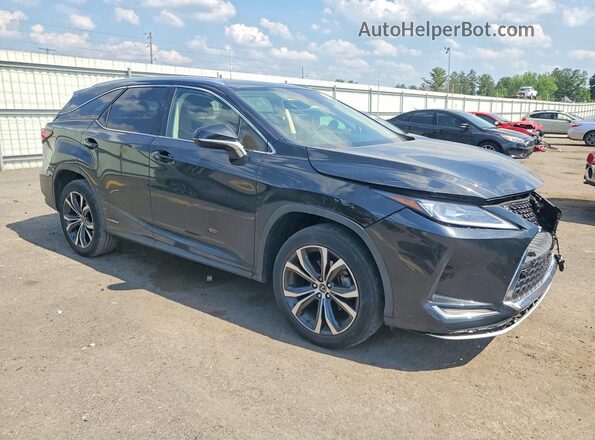 JTJHGKFA3M2017568 2021 LEXUS RX Black Przód prawy