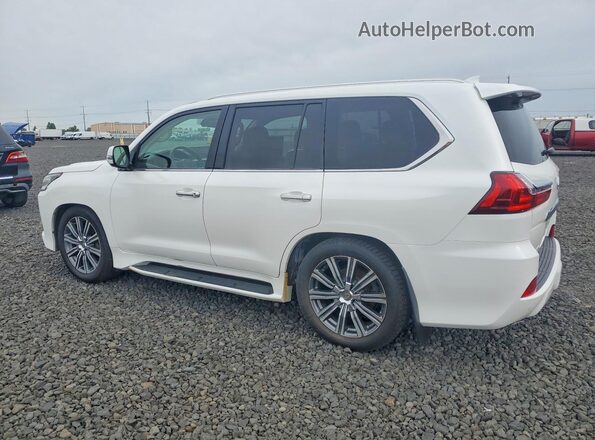 JTJHY7AX5H4225161 2017 LEXUS LX Белый Задняя левая четверть