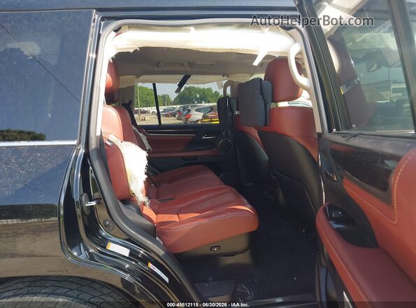JTJHY7AX7H4241622 2017 LEXUS LX 570 Black VIN კოდის სტიკერის ხედი