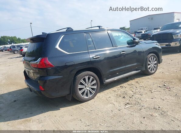 JTJHY7AX7H4241622 2017 LEXUS LX 570 Black უკანა მარჯვენა