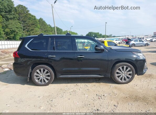 JTJHY7AX7H4241622 2017 LEXUS LX 570 Black უკანა სალონის ხედი