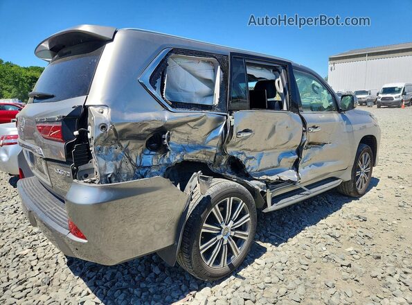 JTJHY7AX8G4217635 2016 LEXUS LX Gray Trasero derecho