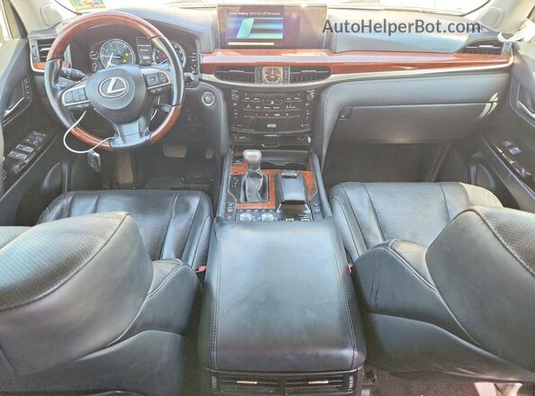 JTJHY7AX8G4217635 2016 LEXUS LX Gray Vista del salpicadero