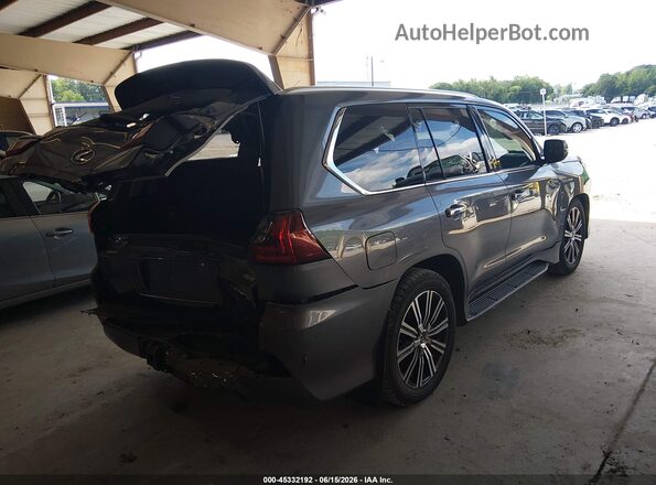 JTJHY7AX9J4260890 2018 LEXUS LX 570 Gray Հետևի աջ