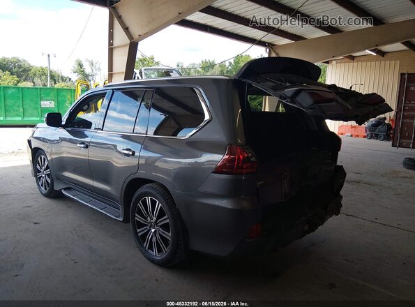 JTJHY7AX9J4260890 2018 LEXUS LX 570 Gray Սալոնի 360 աստիճան տեսք