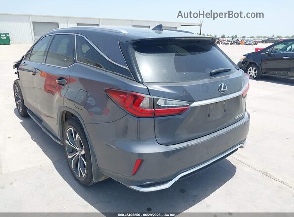 JTJHZKEA2N2024945 2022 LEXUS RX 350L Серый Задняя левая четверть