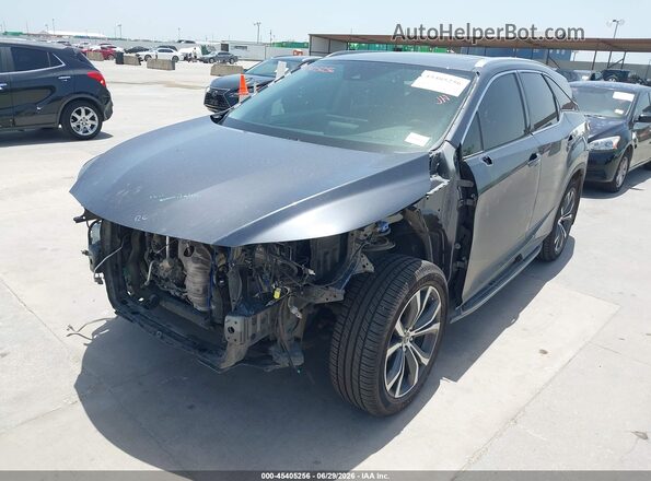 JTJHZKEA2N2024945 2022 LEXUS RX 350L Серый Передняя левая четверть