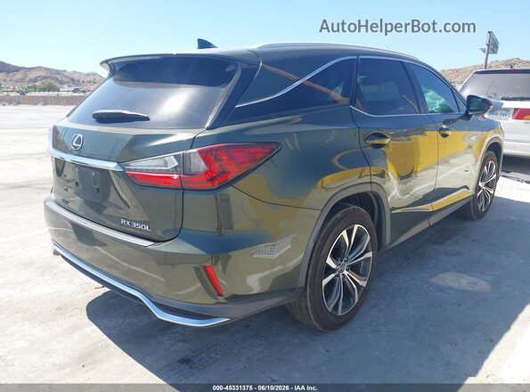 JTJHZKEA6M2020265 2021 LEXUS RX 350L Green Rear right